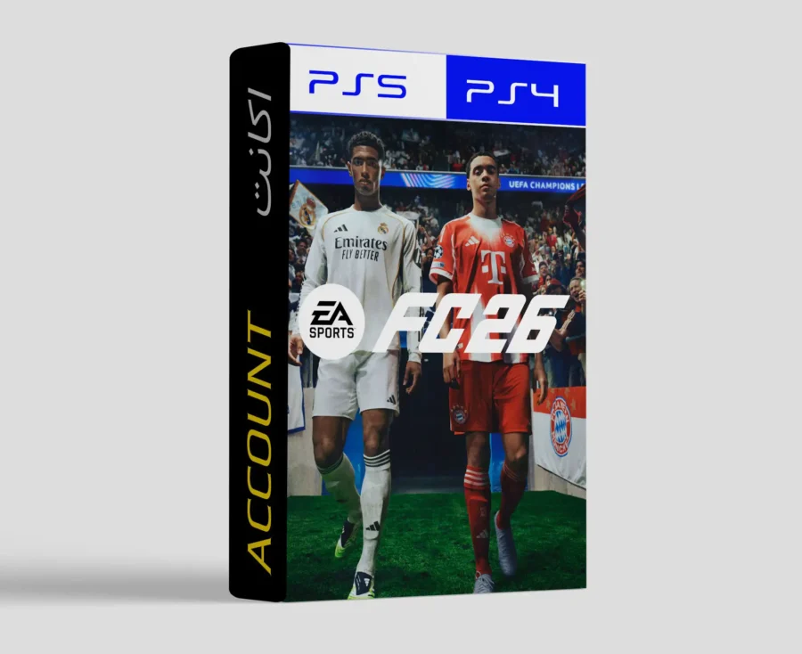 اکانت قانونی FC 26 برای PS4وPS5