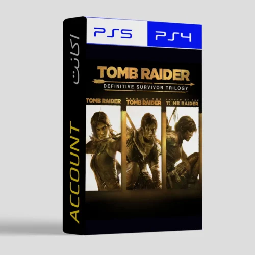 اکانت Tomb raider trilogyبرایPS4وPS5