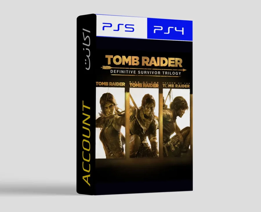 اکانت Tomb raider trilogyبرایPS4وPS5