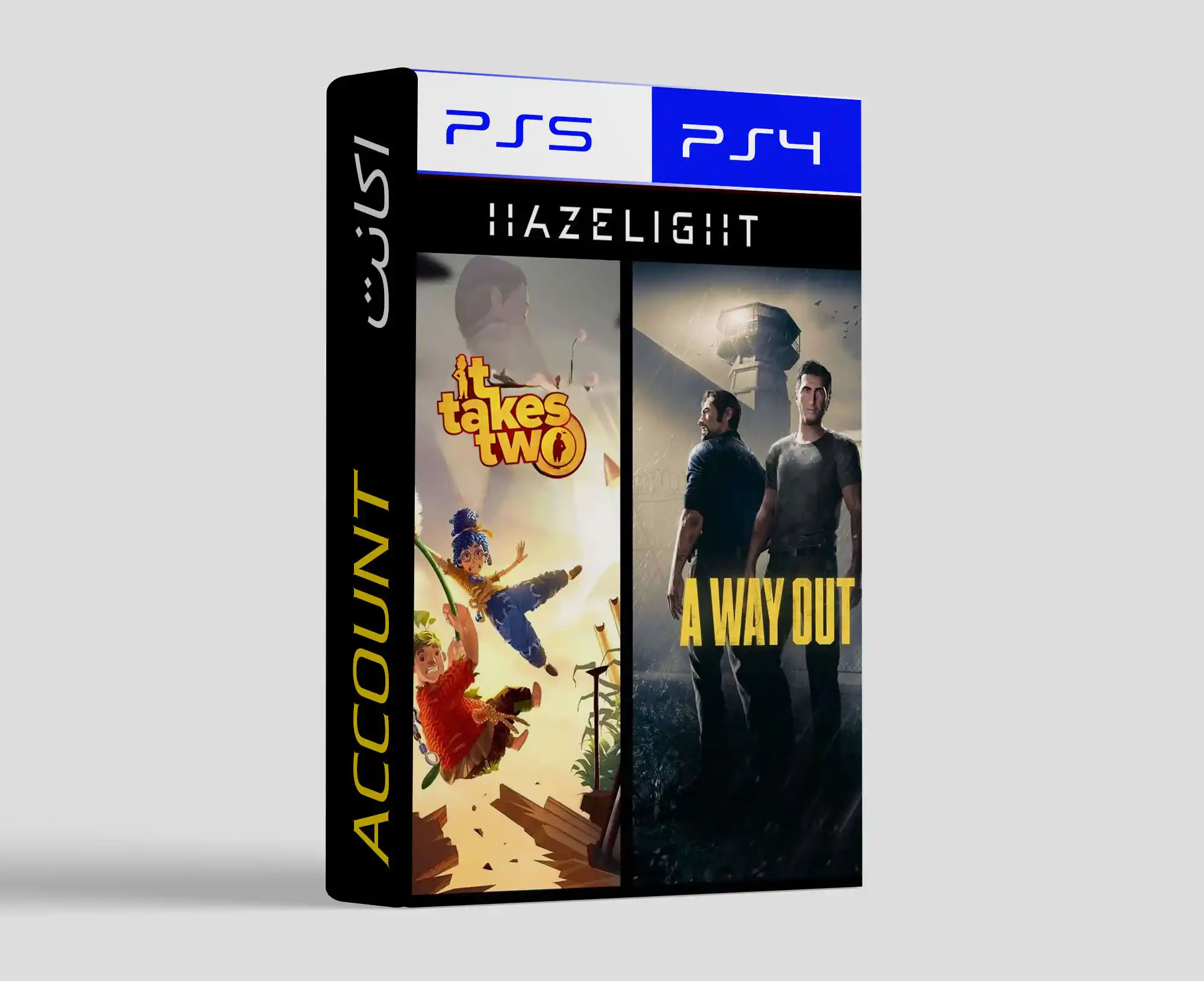 اکانت باندل it takes two و A way outبرایPS5وPS4